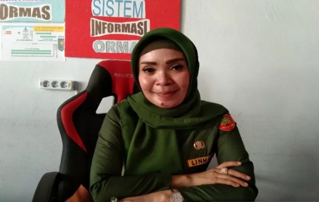 Kasubid Ketahanan Seni Budaya dan Agama Kesbangpol Sultra Megawati Hamzah