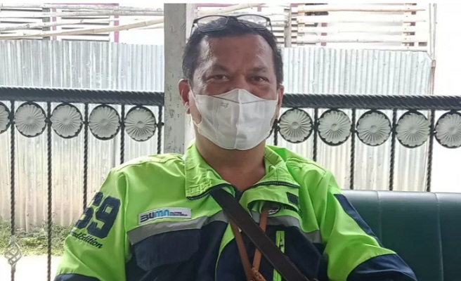 Kepala PT Pelni Cabang Baubau, Juni Samsuddin Sitorus