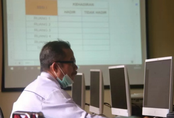 Aktivitas persiapan Seleksi JPT Pratama di IAIN Kendari