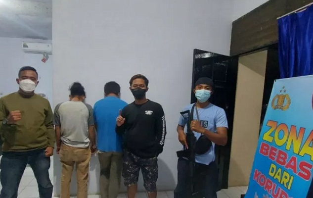 Ditpolairud Polda Sultra tangkap pelajar diduga edarkan sabu