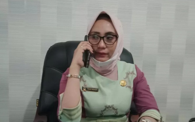 Kadis Perumahan dan Kawasan Permukiman Kota Baubau, Yulia Widiarti